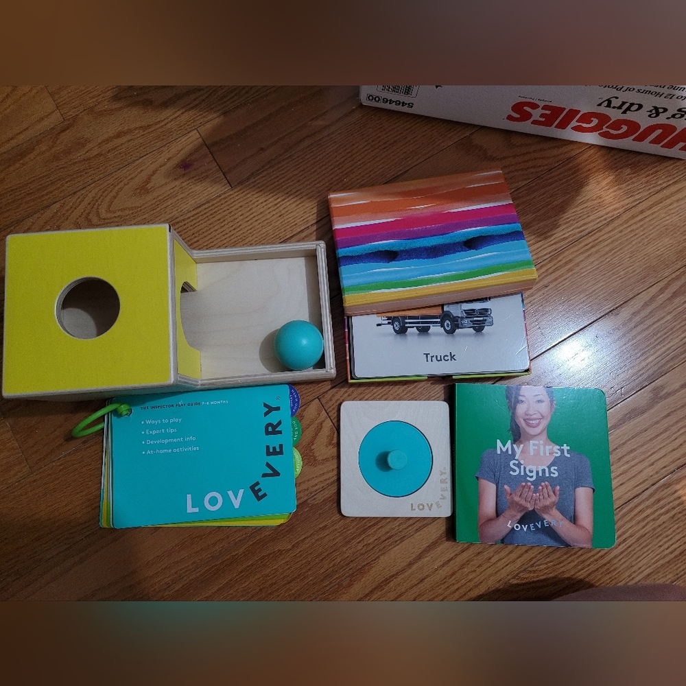 Lovevery The Inspectors Play Kit Months 7-8 partial
